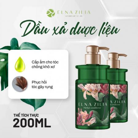 Herbal conditioner dầu xả cho tóc chắc khỏe elna zilia