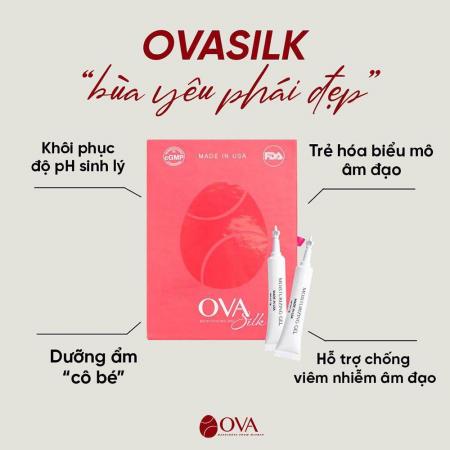 GEL BÔI TRƠN ÂM ĐẠO OVASILK CHÍNH HÃNG USA 