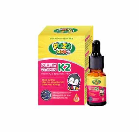 Vitamin K2 Tinh Khiết Pozo Kids Nguyên Liệu Nhập Khẩu Châu Âu