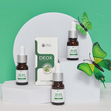 Serum Ngừa Hôi Nách Ova Deox Hoàn Toàn Từ Thiên Nhiên 5ml