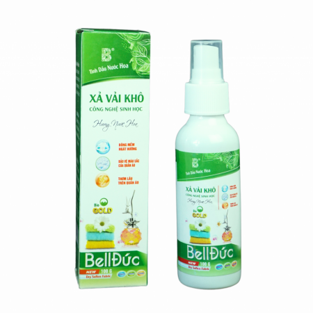 Xả vải khô sinh học bell Đức hương nước hoa 100 ml 