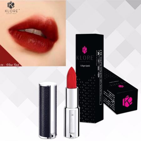 Son Collagen Lipstick Klore - 06 Wine Red Đỏ Rượu Vang