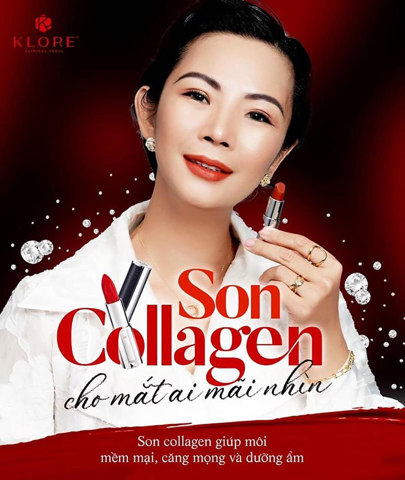 363-Collagen Lipstick - 05 Orange Earthson môi 10.jpg