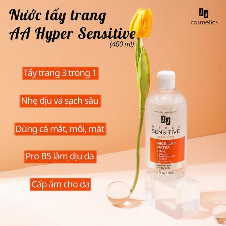 Nước Tẩy Trang Hyper Sensitive Xuất Xứ Châu Âu