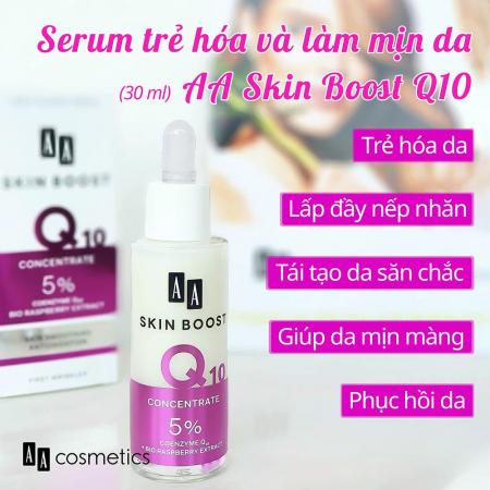 Serum Trẻ Hóa Skin Boost Q10 Xuất Xứ Châu Âu