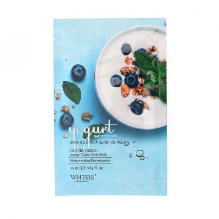 MẶT NẠ SỮA CHUA , WHISIS NATURE ORIGIN ENERGY YOGURT SHEET MASK 