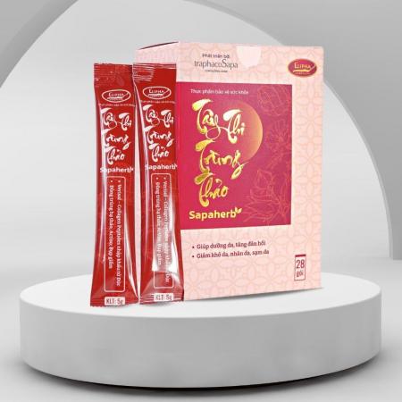 Collagen Tây Thi Trùng Thảo Sapaherb 28 gói/ hộp