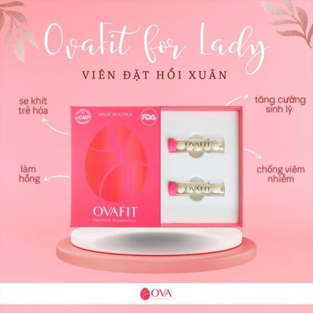 Bộ sản phẩm phụ khoa Ovafit hàn quốc 